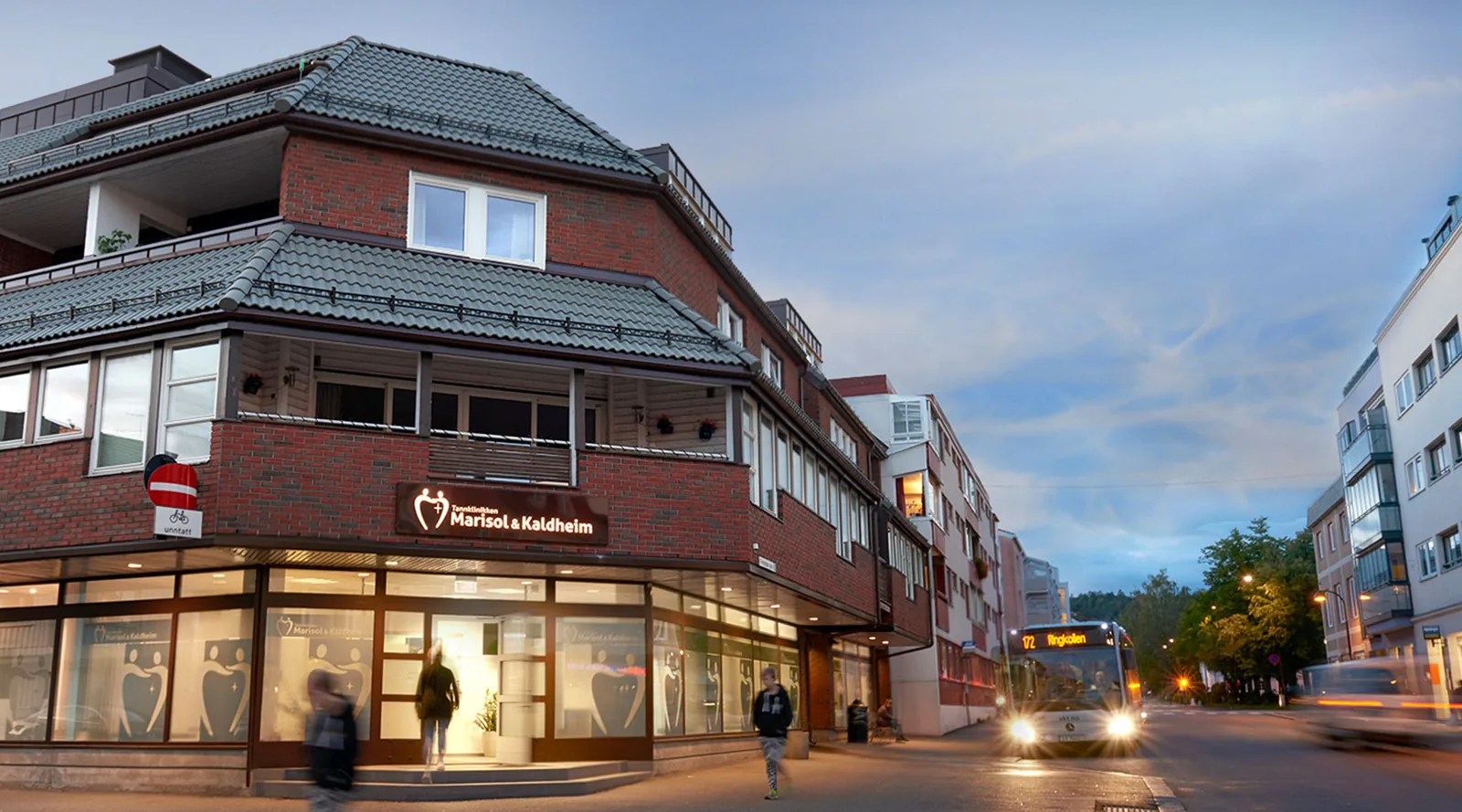 Tannklinikken Marisol & Kaldheim i Dronningens gate 12 midt i Sandefjord sentrum